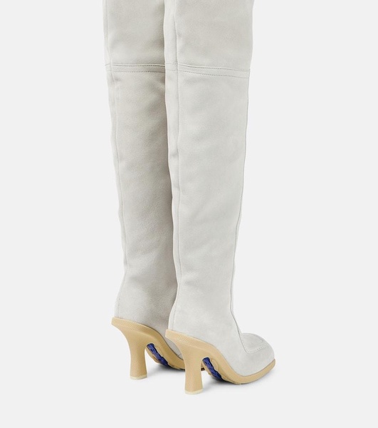 Highland shearling-lined suede knee-high boots