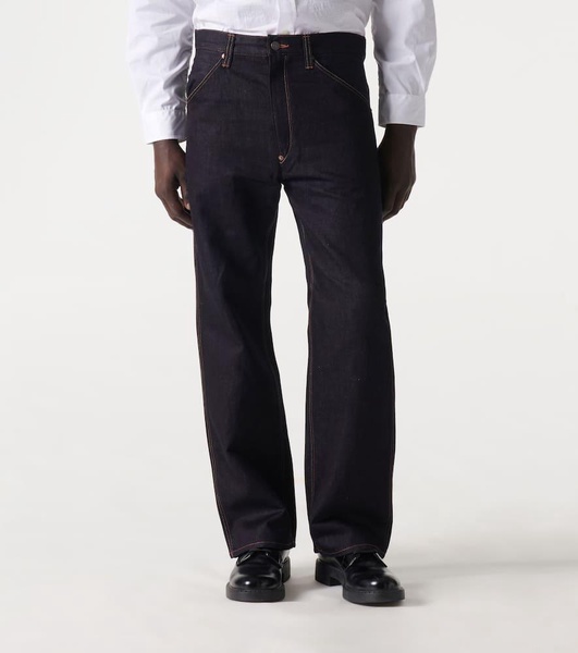 x Levi's® cotton and linen straight jeans