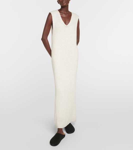 Folosa knitted silk maxi dress