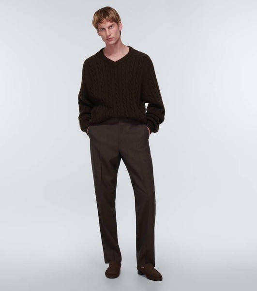 Domas cable-knit cashmere sweater