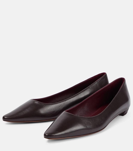 Claudette leather ballet flats