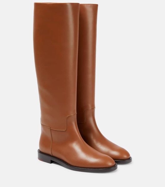 Decker leather knee-high boots