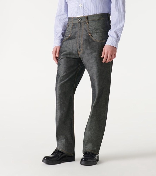 x Levi's cotton twill straight pants