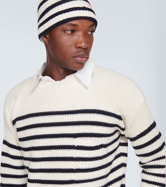 Striped wool sweater