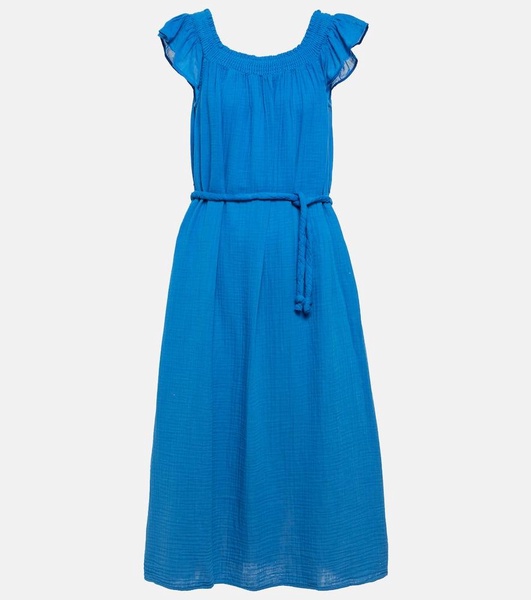 Justine cotton midi dress