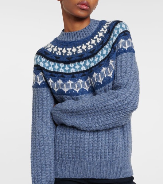 Holiday Noel cashmere sweater