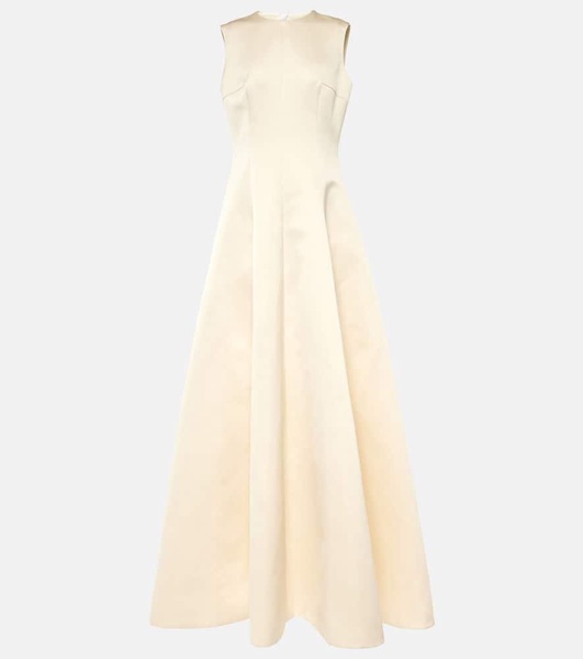 Bridal Mairi crêpe gown