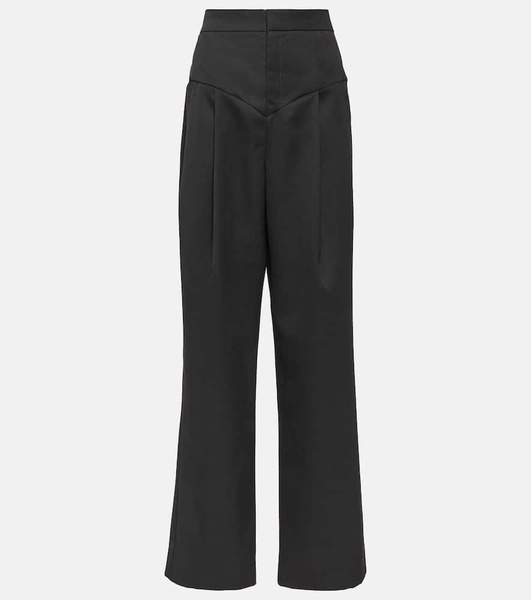 Staya wool wide-leg pants