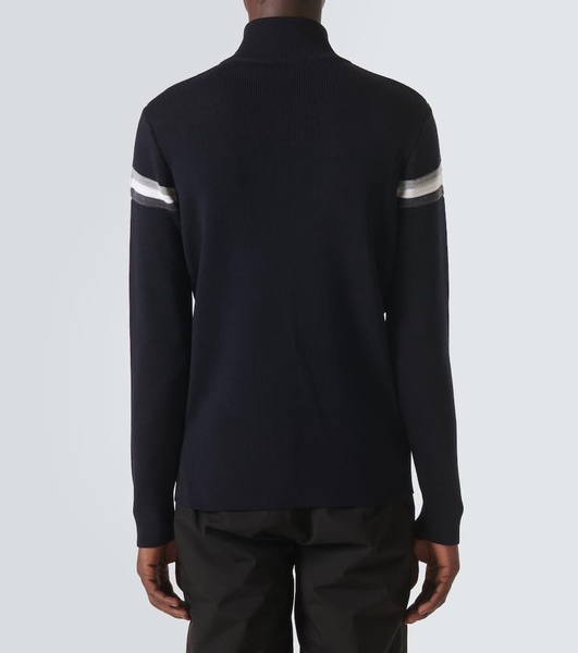 Wengen IV wool half-zip sweater