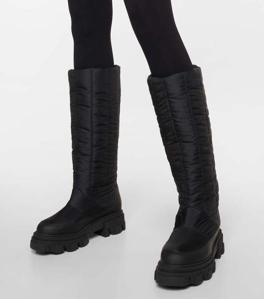 Gia 19 fabric knee-high boots