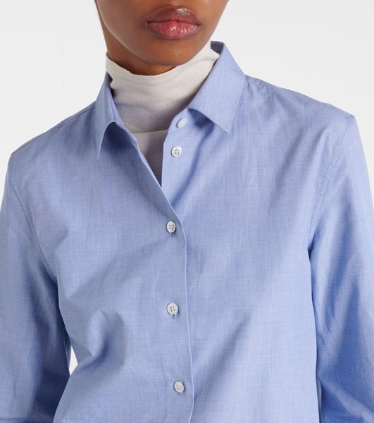 Metis cotton poplin shirt