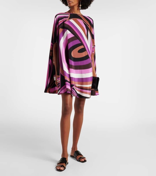 Iride silk kaftan