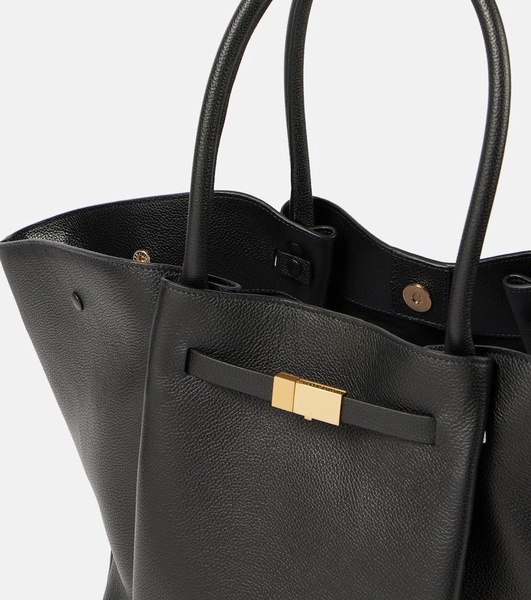 The New York leather tote bag