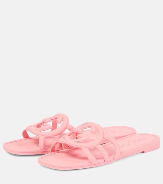 Women's Interlocking G slide sandal