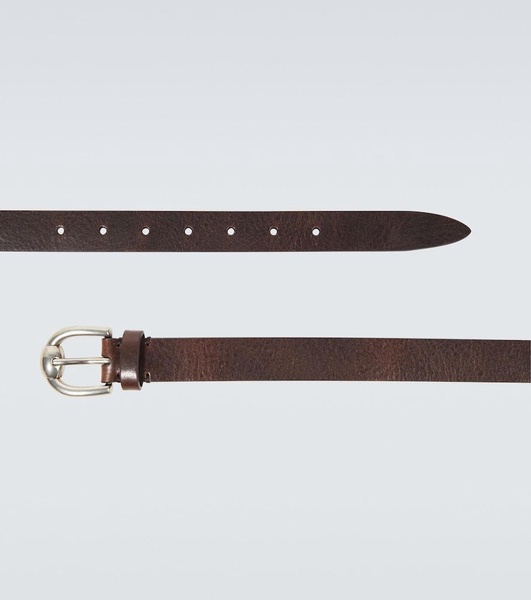 Leather belt