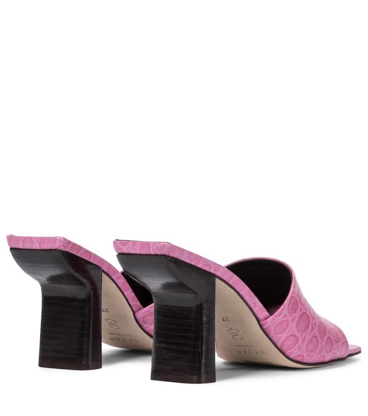 Liliana croc-effect leather sandals