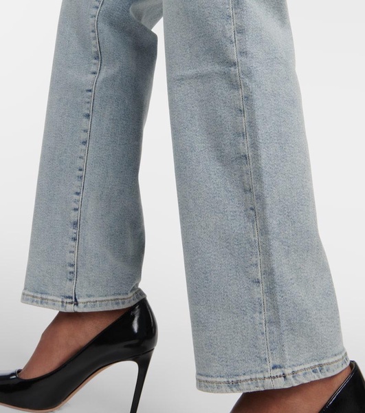 Ellie mid-rise straight jeans