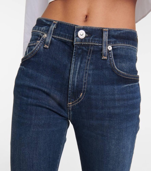 Emannuelle mid-rise bootcut jeans