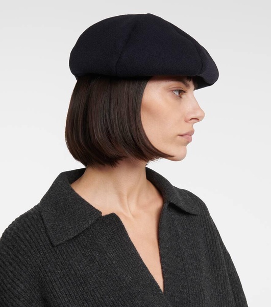 Wool felt beret