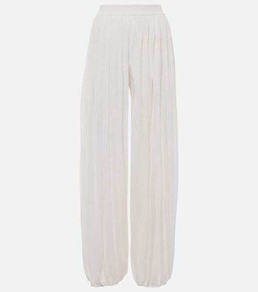 Lanai linen-blend palazzo pants