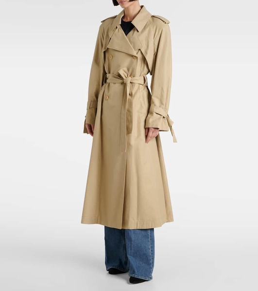 Classic Ease cotton-blend trench coat