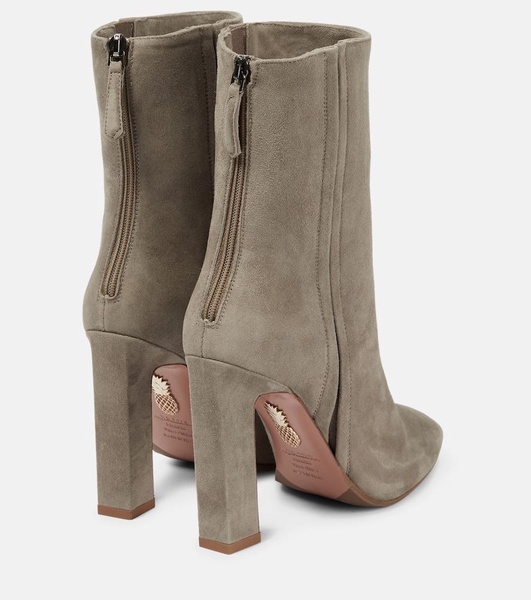 Suede ankle boots