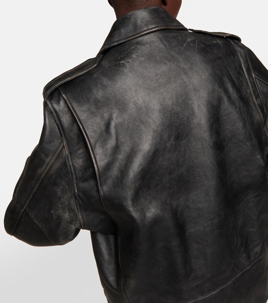 Catilina leather biker jacket