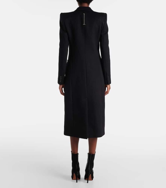 Wool and cashmere coat