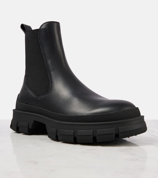 Hevea leather Chelsea boots