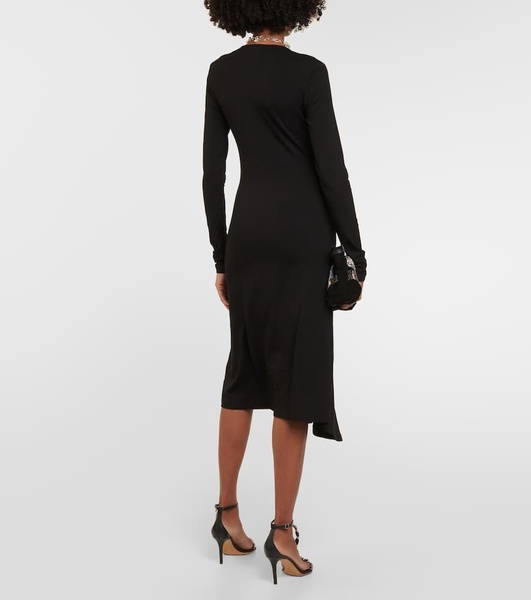 Lania jersey midi dress