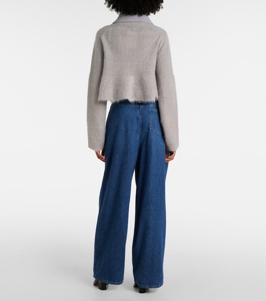 Mohair-blend sweater