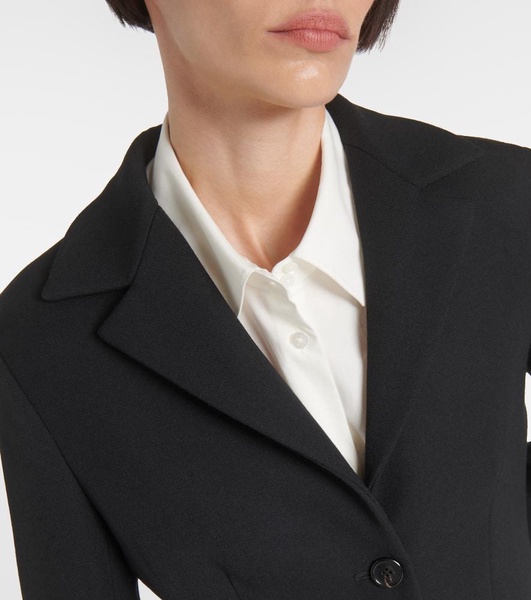 Giglius wool twill blazer