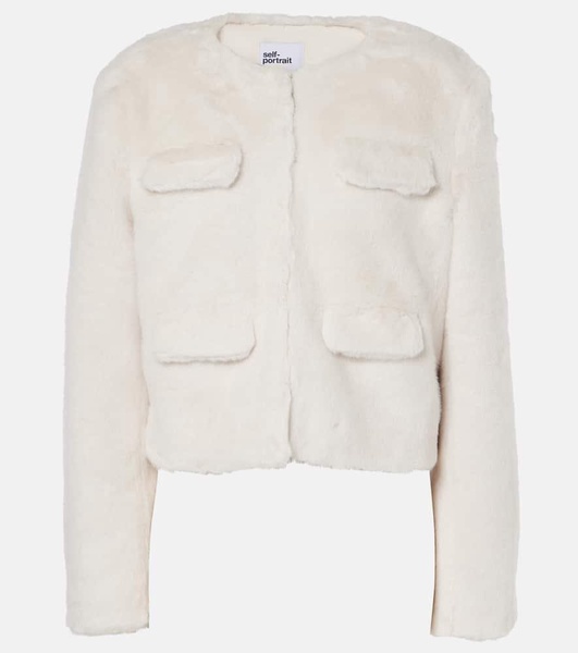 Faux shearling jacket