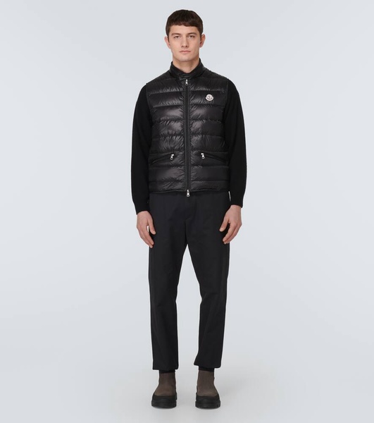 Gui Slim-Fit Logo-Appliquéd Quilted Shell Down Gilet