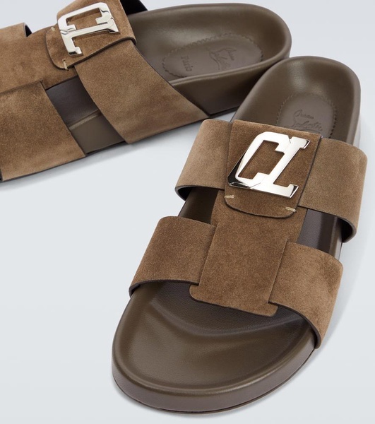 Dhabubizz suede sandals