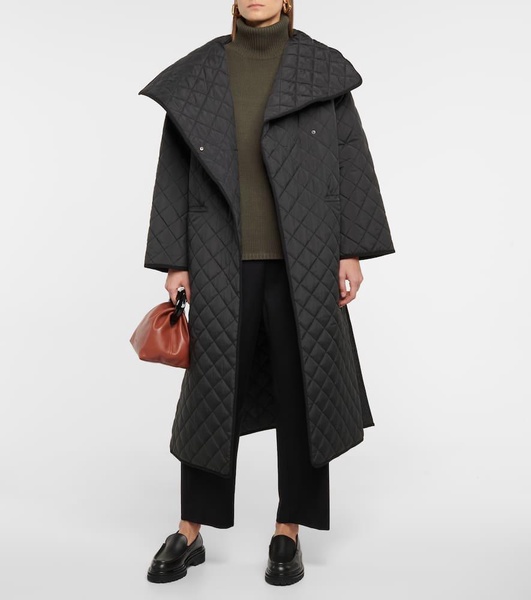 Signature quilted coat