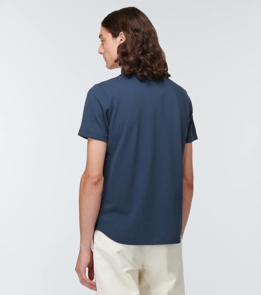 Cotton pique polo shirt