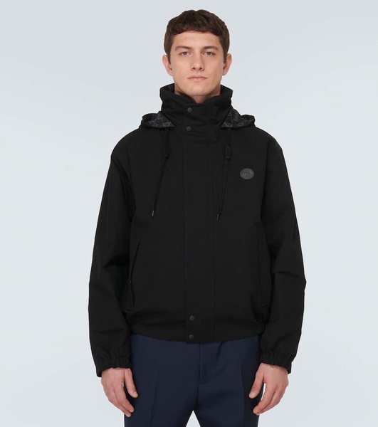 GG reversible ripstop jacket