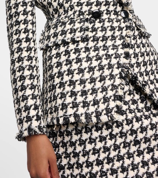 Miller Dickey houndstooth blazer