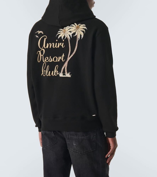 Amiri Resort Club cotton jersey hoodie