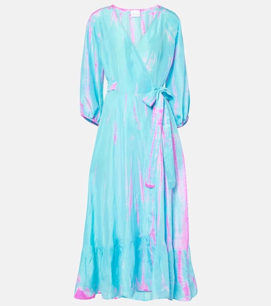 Hailey silk maxi dress