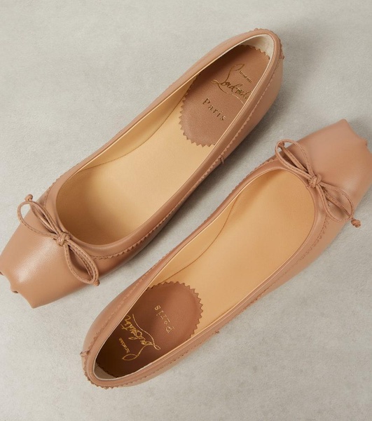 Mamadrague leather ballet flats