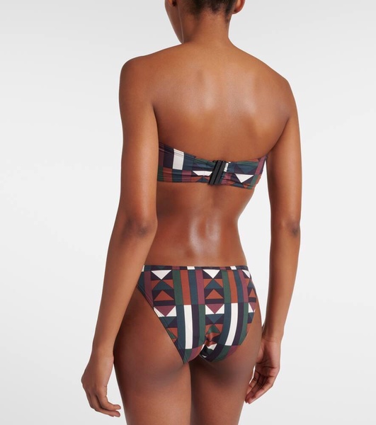 Allegorie printed bikini bottoms