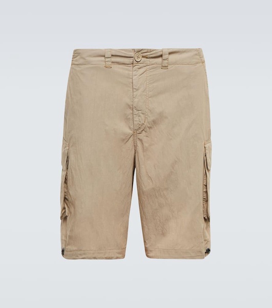 Mount poplin cargo shorts