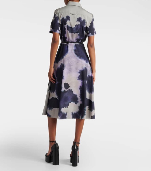 Kiera printed midi dress