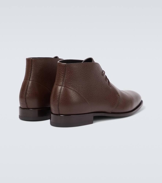 Berwick leather desert boots