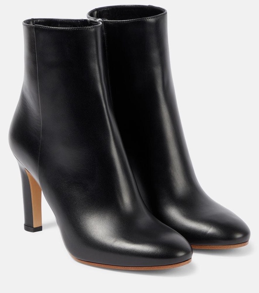 Lila leather ankle boots  