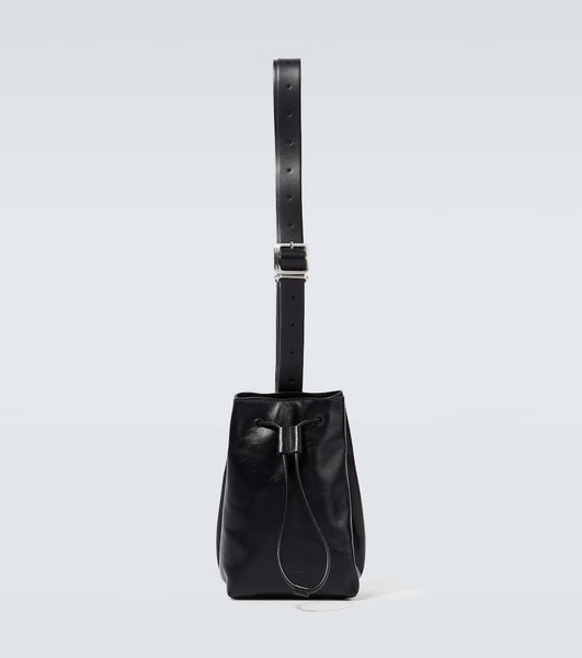 Leather shoulder bag