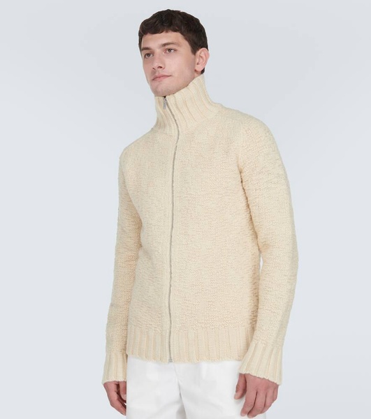 Wool cardigan