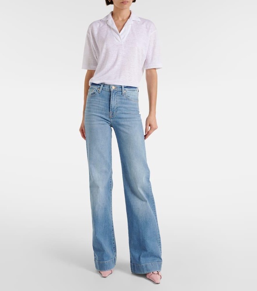 Modern Dojo high-rise flared jeans